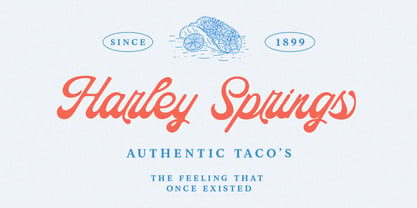 Fashion California Script Font Poster 7