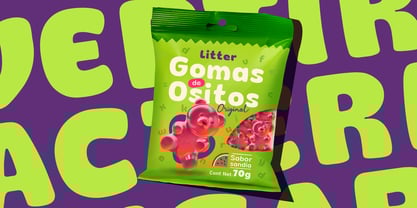 Monkey Rads Font Poster 1