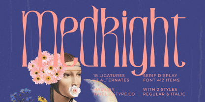 Medkight Font Poster 1