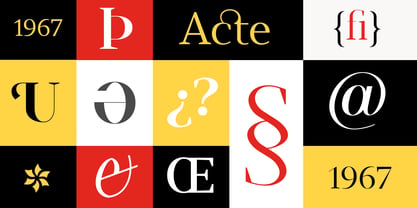 Abadal Font Poster 11