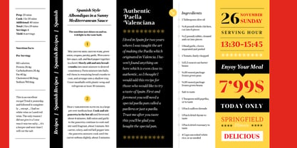 Abadal Font Poster 6