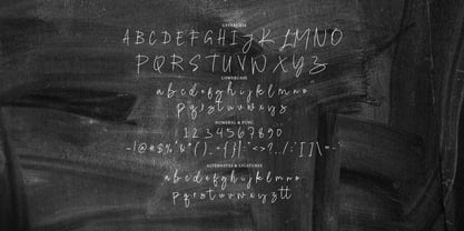 Garlinda Signature Brush Font Poster 7