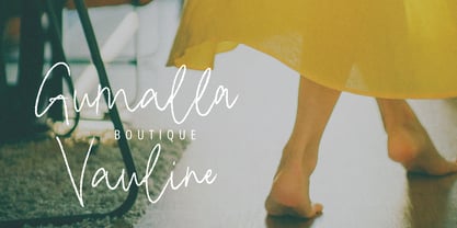 Garlinda Signature Brush Font Poster 5