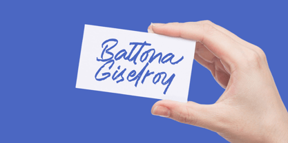 Rashing Skystand Font Poster 8