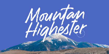 Rashing Skystand Font Poster 2