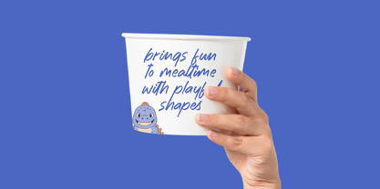 Rashing Skystand Font Poster 14