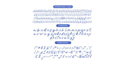 Rashing Skystand Font Poster 13