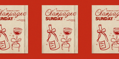 Festival Britony Script Font Poster 4