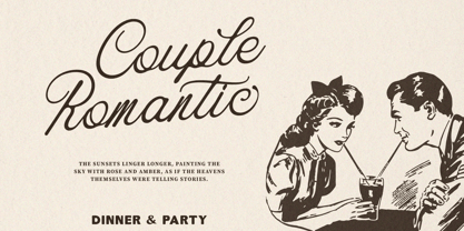 Festival Britony Script Font Poster 8