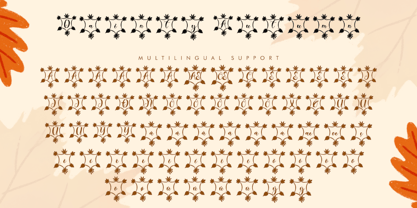 Dainty Autumn Font Poster 7