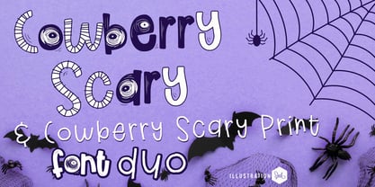 PN Cowberry Scary Font Poster 1