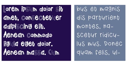 PN Cowberry Scary Font Poster 4