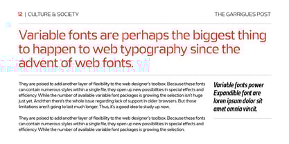Expandable Font Poster 4