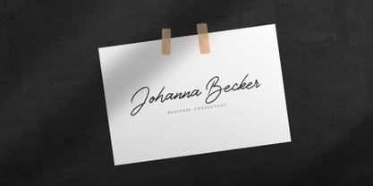 Handflair Font Poster 3