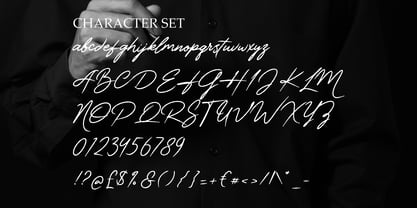 Handflair Font Poster 5