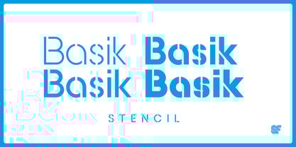 Basik Font Poster 2
