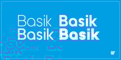 Basik Font Poster 1