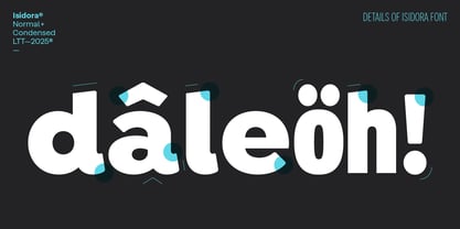 Isidora Font Poster 12