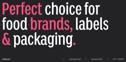 Isidora Font Poster 15