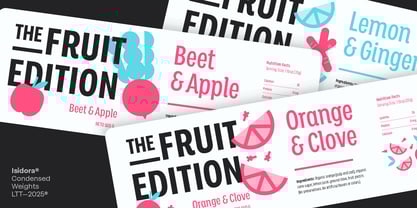 Isidora Font Poster 10