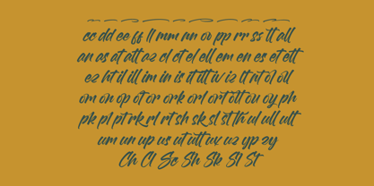 Malgent Husked Font Poster 14