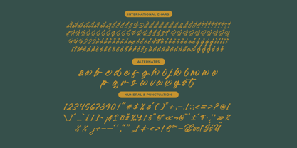 Malgent Husked Font Poster 13