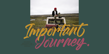 Malgent Husked Font Poster 11