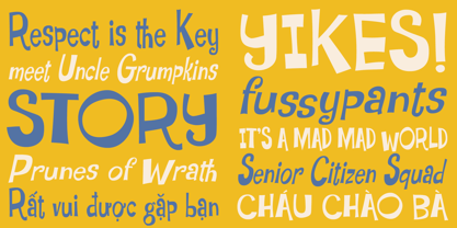 Dagnabbit Font Poster 2