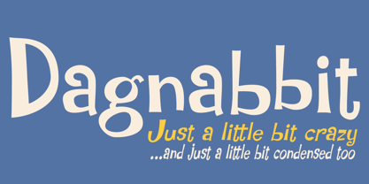 Dagnabbit Font Poster 1
