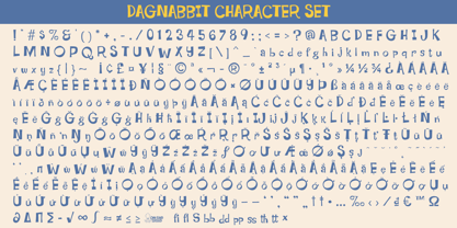 Dagnabbit Font Poster 6