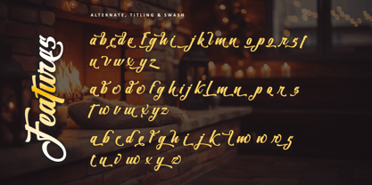 Christmas Angelos Font Poster 12