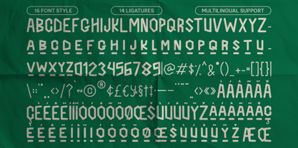 CF Eosmoother Font Poster 5