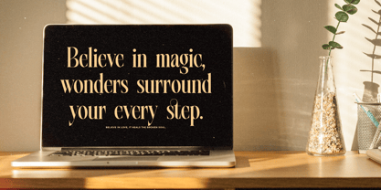 Mattery Gravity Font Poster 2