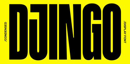 Djingo Font Poster 1