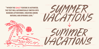 Doodles Carnival Font Poster 2