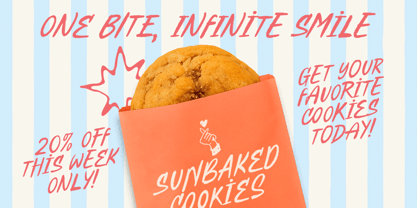 Doodles Carnival Font Poster 3