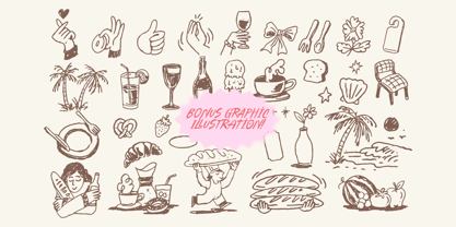 Doodles Carnival Font Poster 4