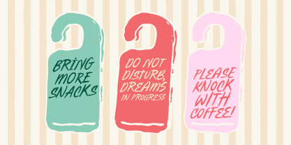 Doodles Carnival Font Poster 9