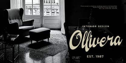 Qalliony Font Poster 5