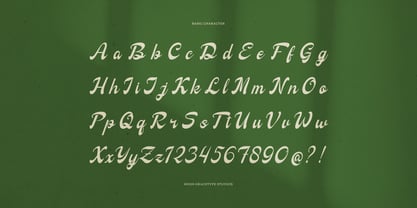 Qalliony Font Poster 10