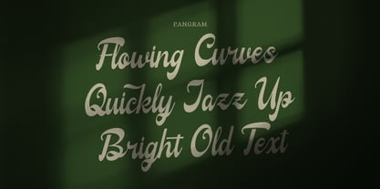 Qalliony Font Poster 6