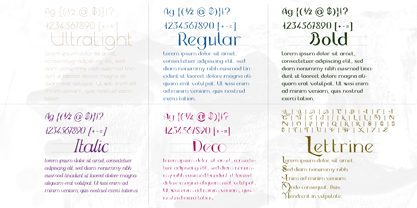 Cercula Font Poster 3
