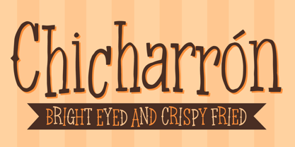 Chicharron Font Poster 1