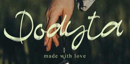 Dodyta Font Poster 1