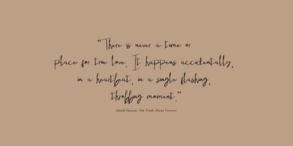 Yourvika Signature Font Poster 4