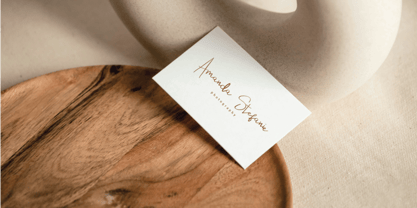 Yourvika Signature Font Poster 6