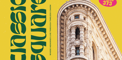 Bright Screen Font Poster 12