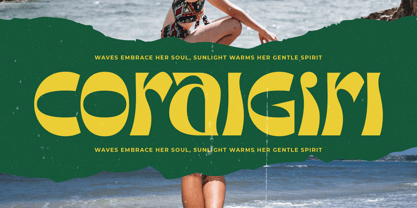 Bright Screen Font Poster 10