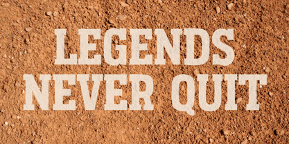 Curve Breaker Font Poster 5