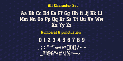 Curve Breaker Font Poster 8